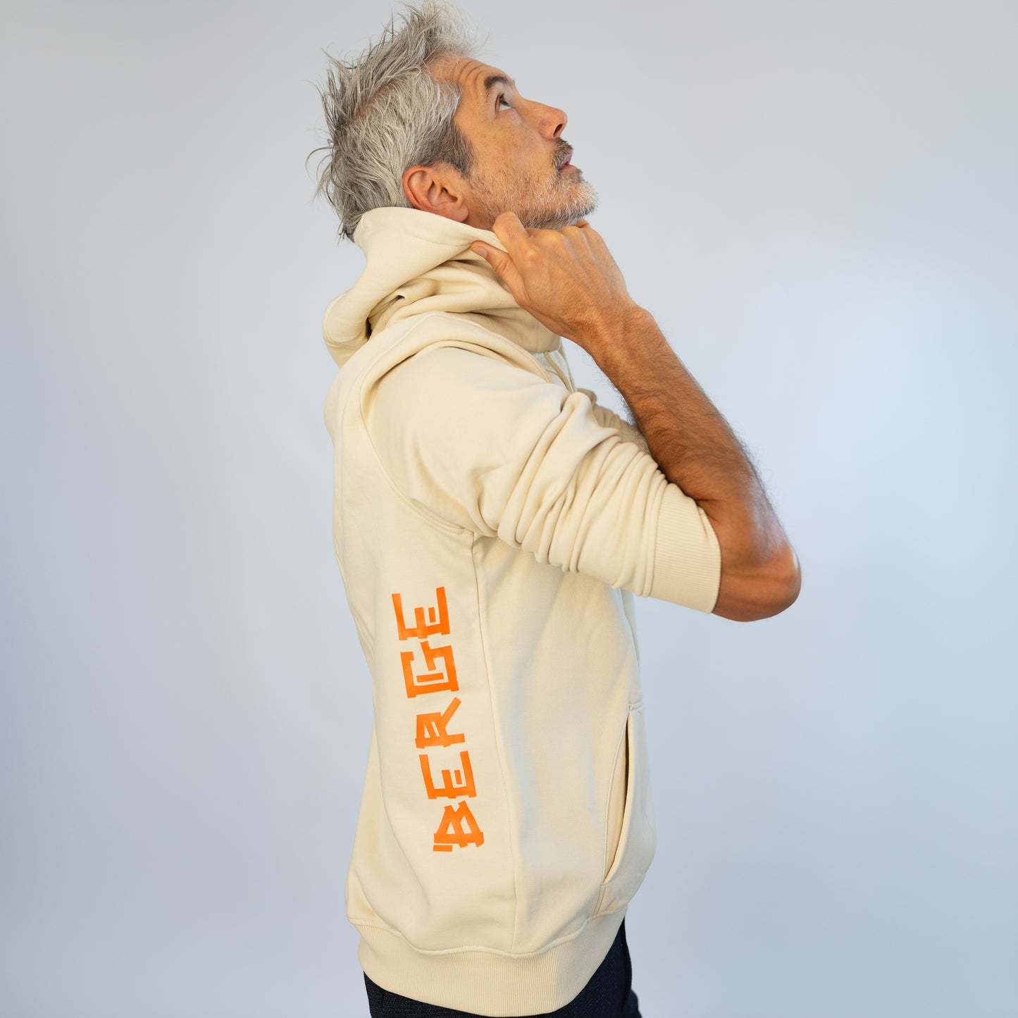 Felpa con cappuccio NEON con logo Mountains (unisex)