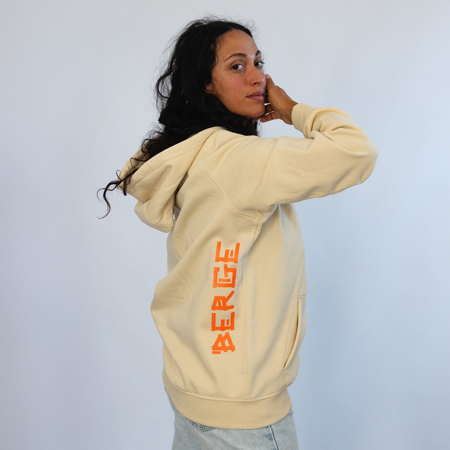 Felpa con cappuccio NEON con logo Mountains (unisex)