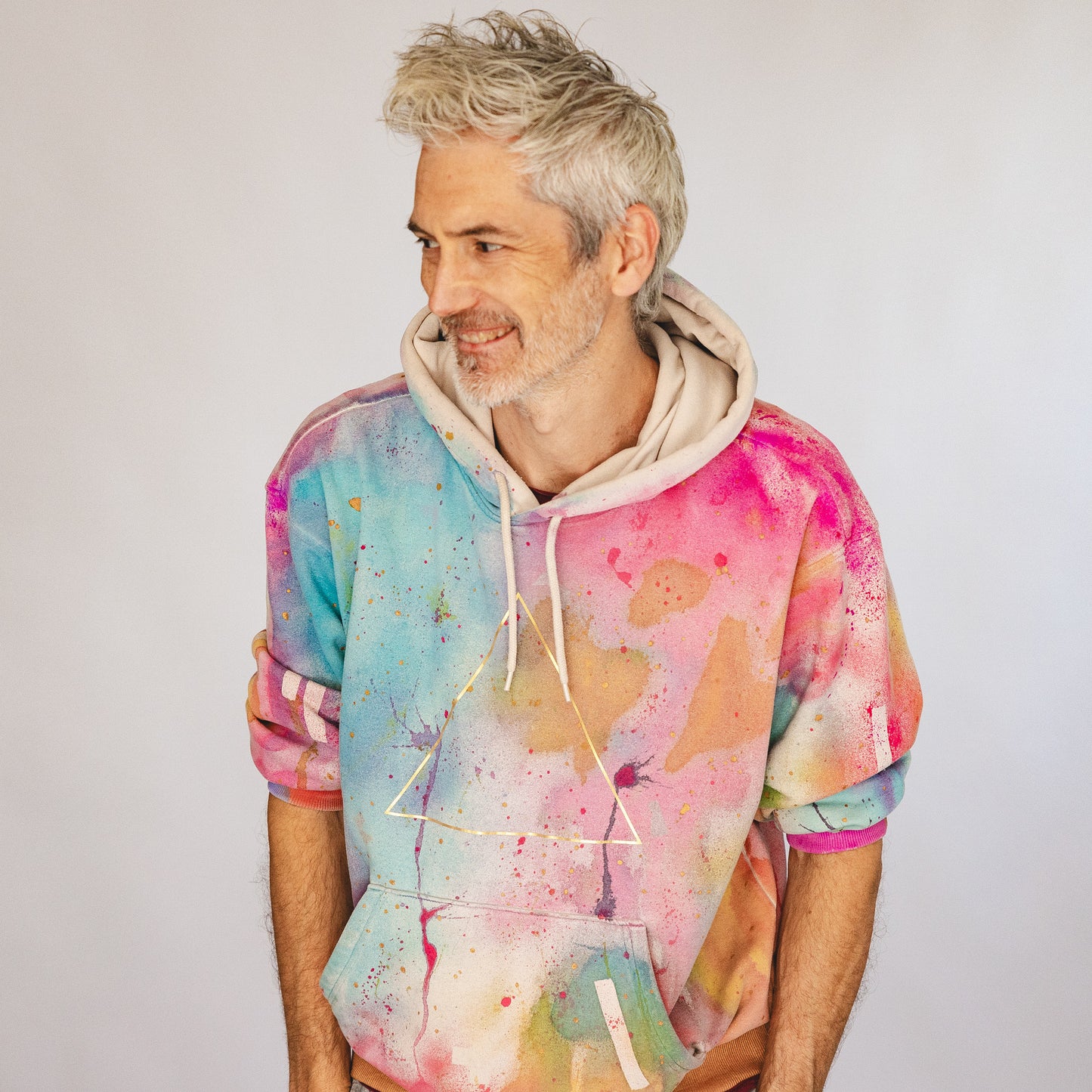 Hoodie "Universum" Handmade Limited Unisex
