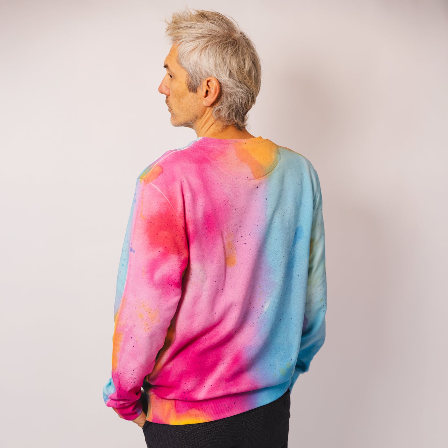 Hoodie "Universum" Handmade Limited Unisex