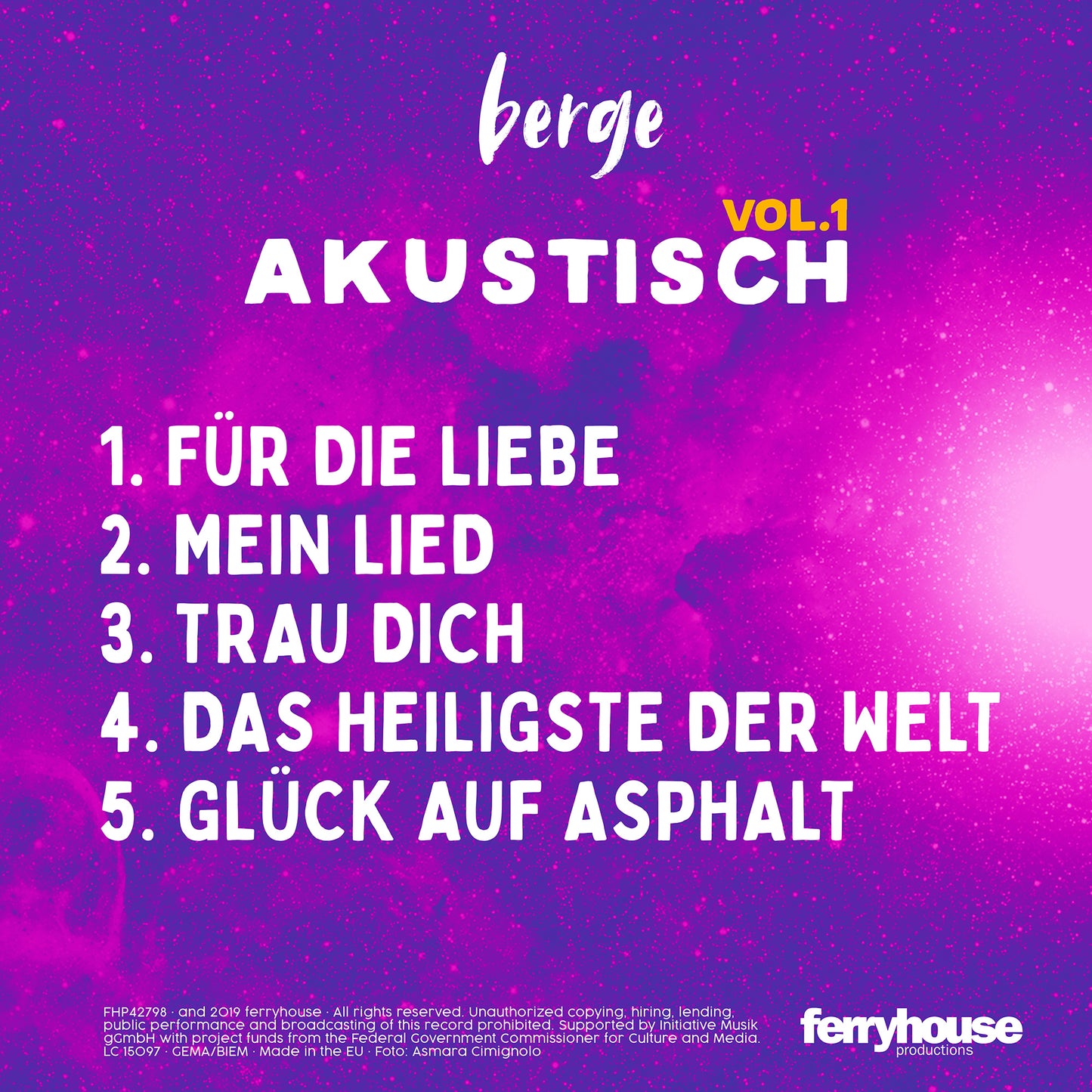 EP acustico Vol.1 (CD)