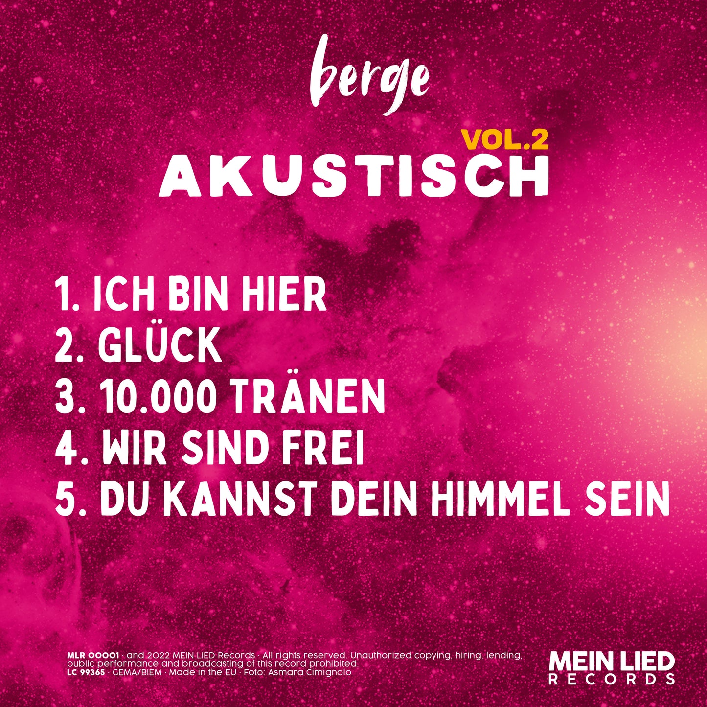 EP acustico Vol.2 (CD)